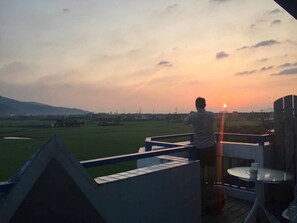 Vista desde la propiedad
