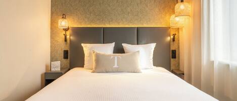 Superior Double Room | Premium bedding, in-room safe, desk, blackout drapes