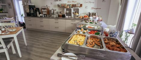 Daily buffet breakfast (EUR 10 per person)