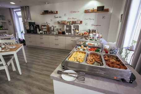 Daily buffet breakfast (EUR 10 per person)