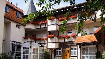 Fassade der Unterkunft