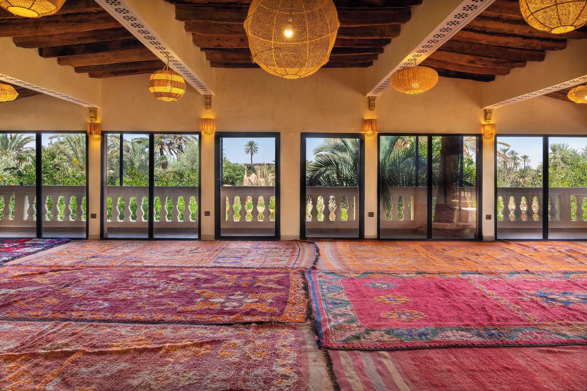 breakfast, lunch, dinner served; moroccan cuisine, garden views