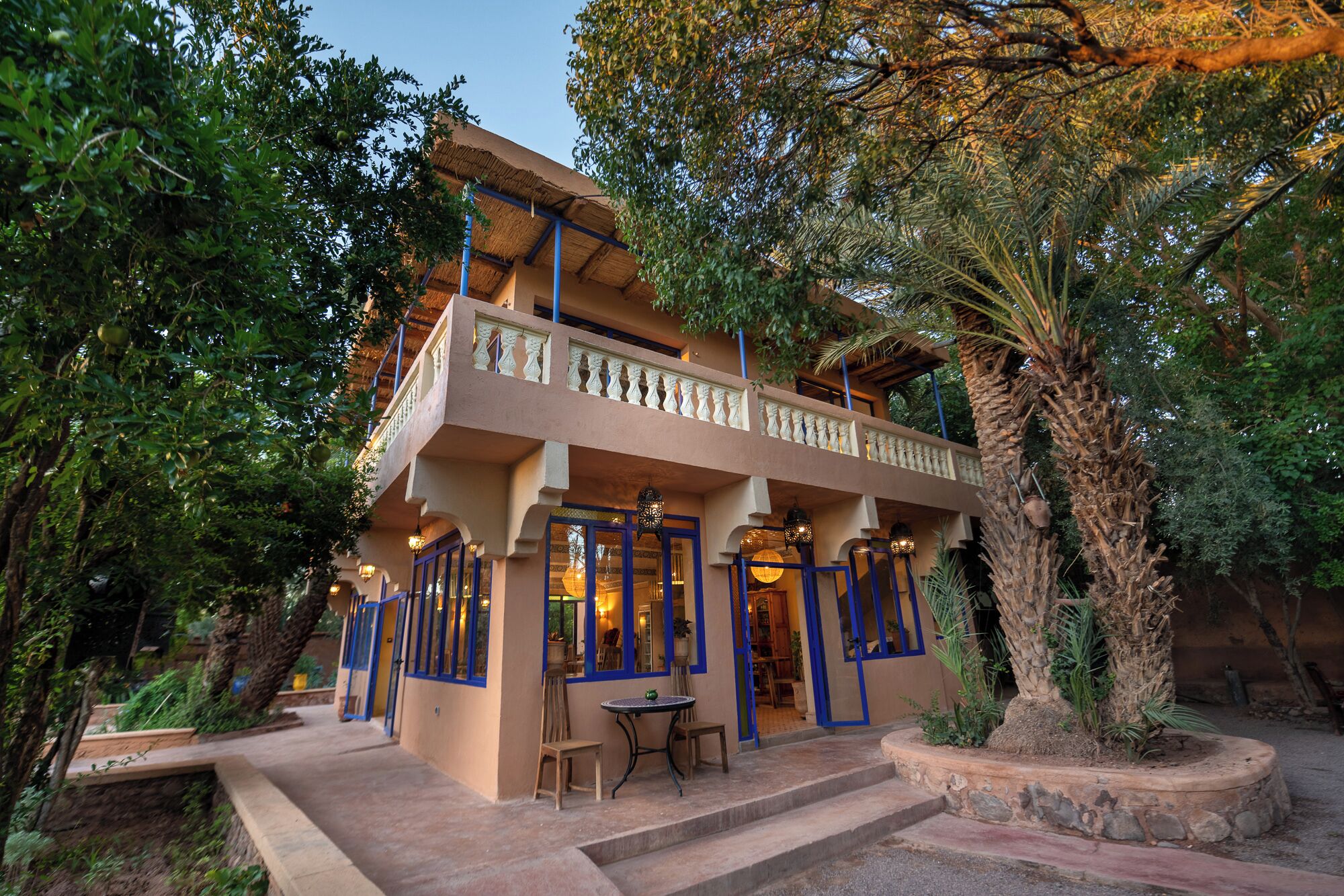 breakfast, lunch, dinner served; moroccan cuisine, garden views