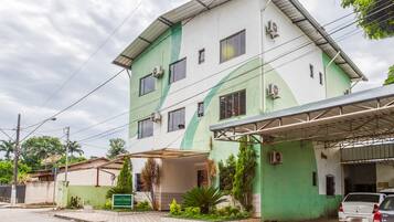 Overnatningsstedets facade