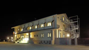Facciata della struttura
