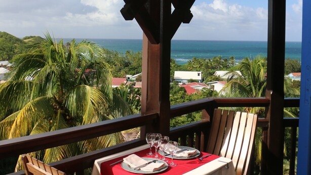 Breakfast, lunch and dinner served  - Hotel La Caravelle (La Trinité)