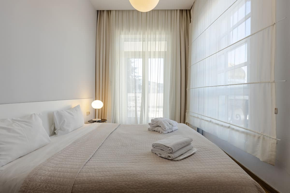 Suite Presidenziale, balcone | 2 camere, una cassaforte in camera, con stile personalizzato