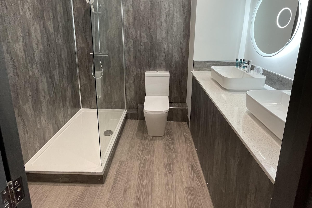 Executive suite, en-suite badkamer | Badkamer