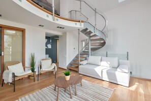 Lägenhet Premium - balkong (6 people) | Individuell inredning, unika möbler och strykjärn/strykbräda