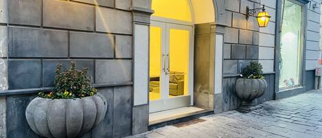 EntrĂ©e de lâhĂ©bergement