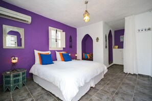 Tomannsrom, terrasse | Safe på rommet, individuelt dekorert, individuelt innredet og lydisolert