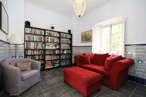 Sitteområde i lobbyen