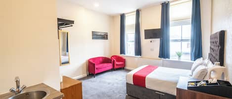 1 chambre, bureau, Wi-Fi gratuit, draps fournis