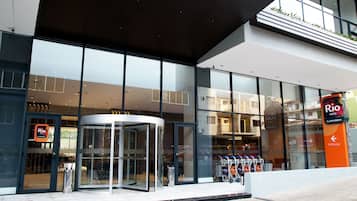 Mặt tiền nơi lưu trú