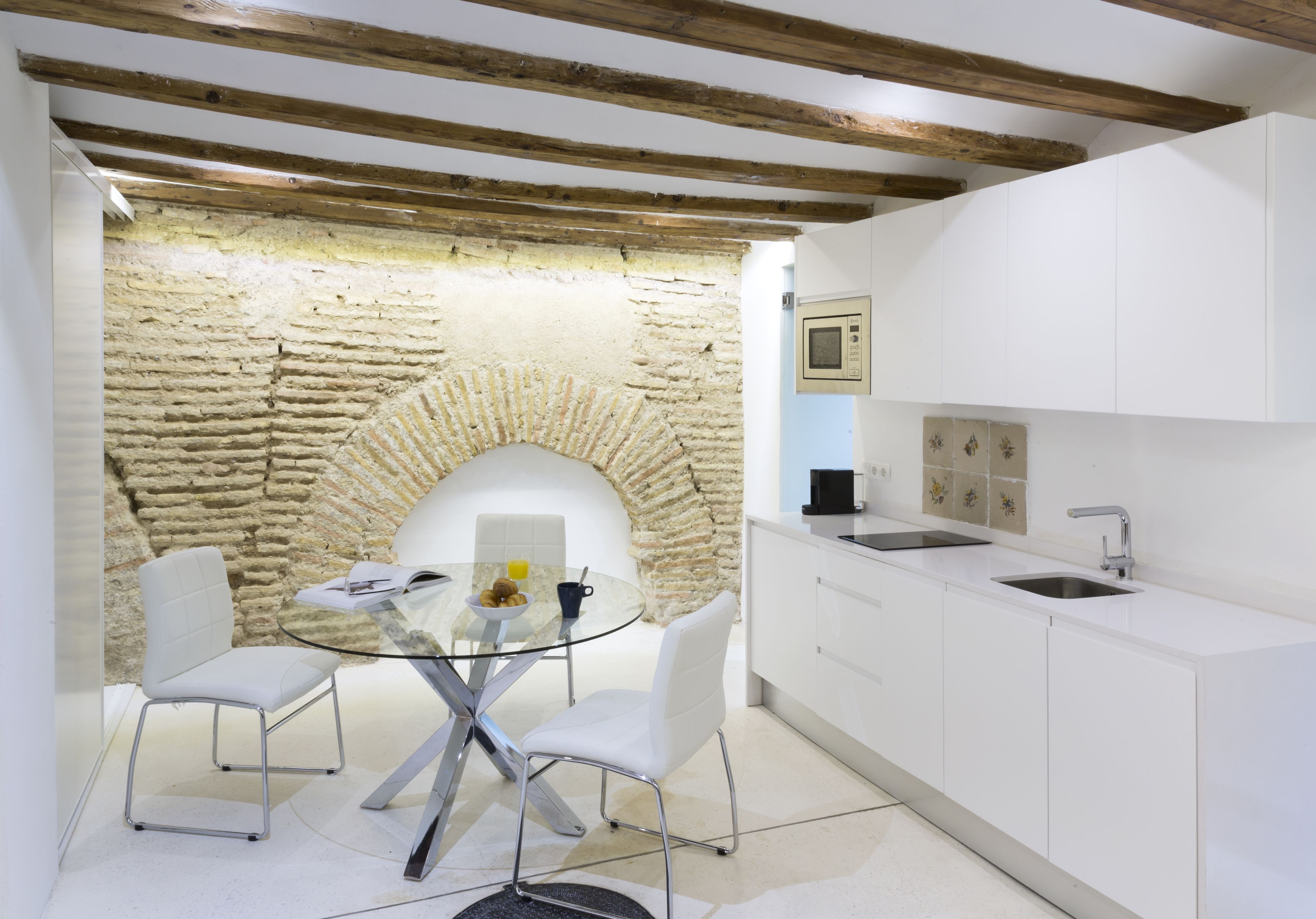 Estudio estándar, 1 cama Queen size, cocina | Cocina privada