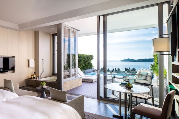 Panoramic Room, 2 Twin Beds, Ocean View | 1 bedroom, premium bedding, minibar, in-room safe