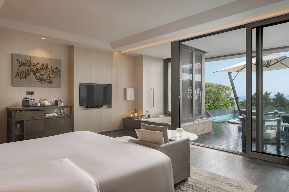 Room, 1 King Bed, Terrace (Pool) | 1 bedroom, premium bedding, minibar, in-room safe