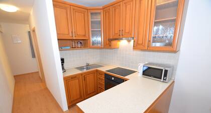 Modish Apartment with Terrace, Garden Furniture, Heating