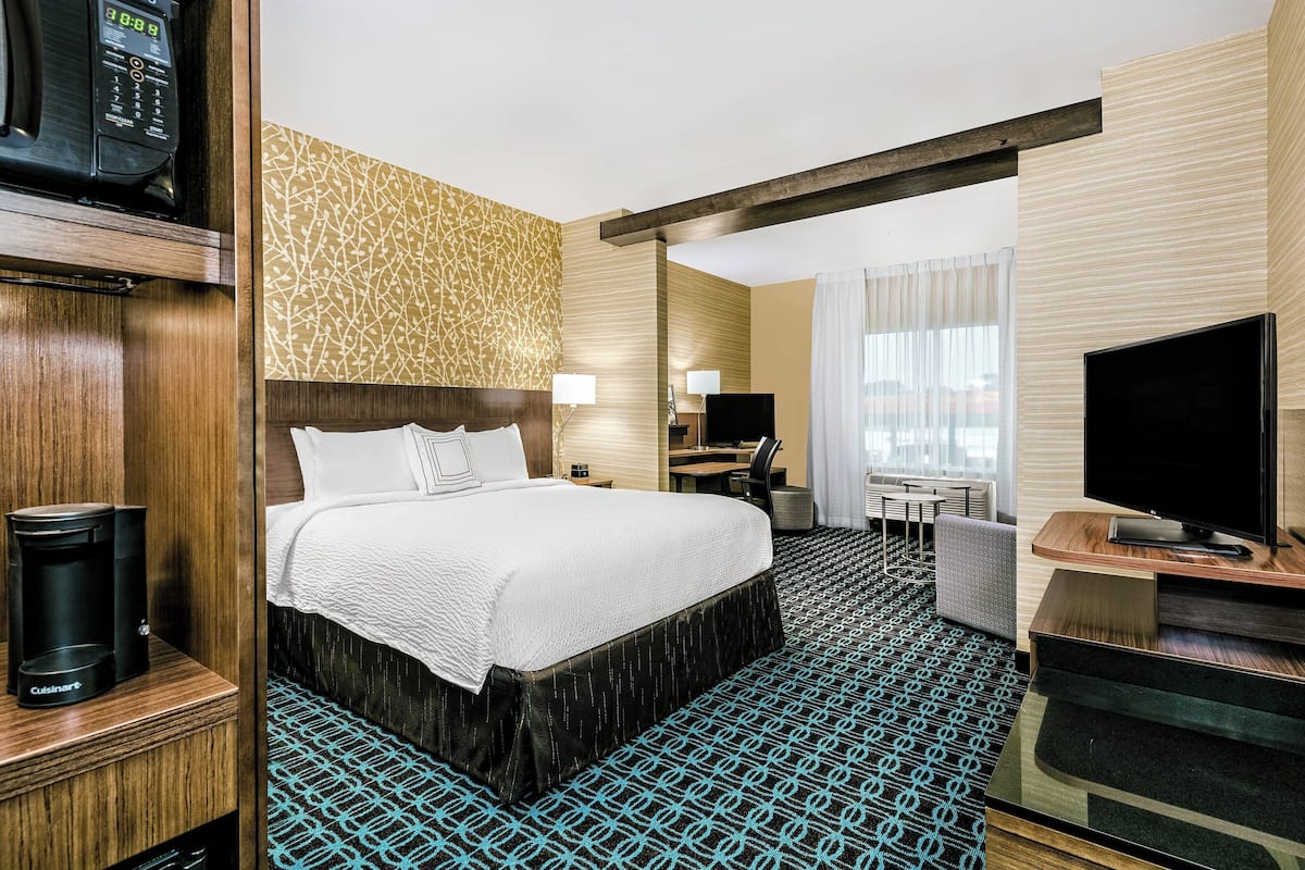 Pillow-top beds, in-room safe, desk, iron/ironing board