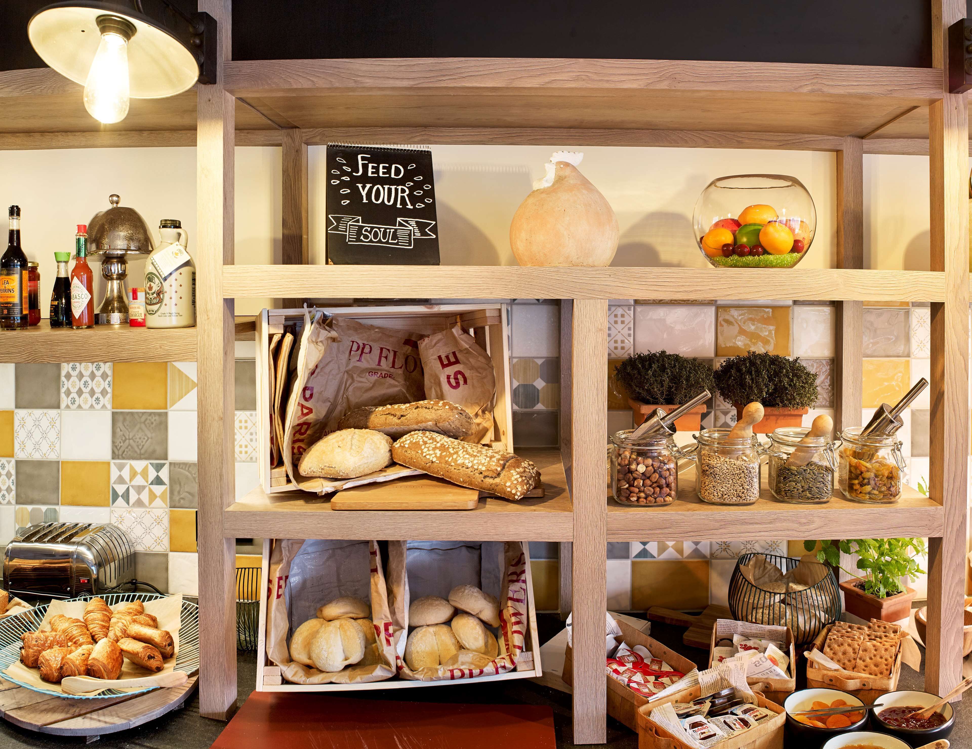 daily buffet breakfast (eur 17.50 per person)