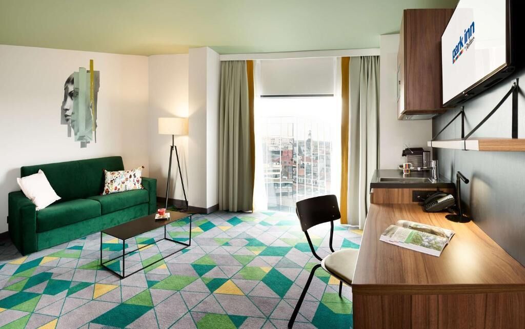 Studio (Apartment) | Blick auf die Stadt