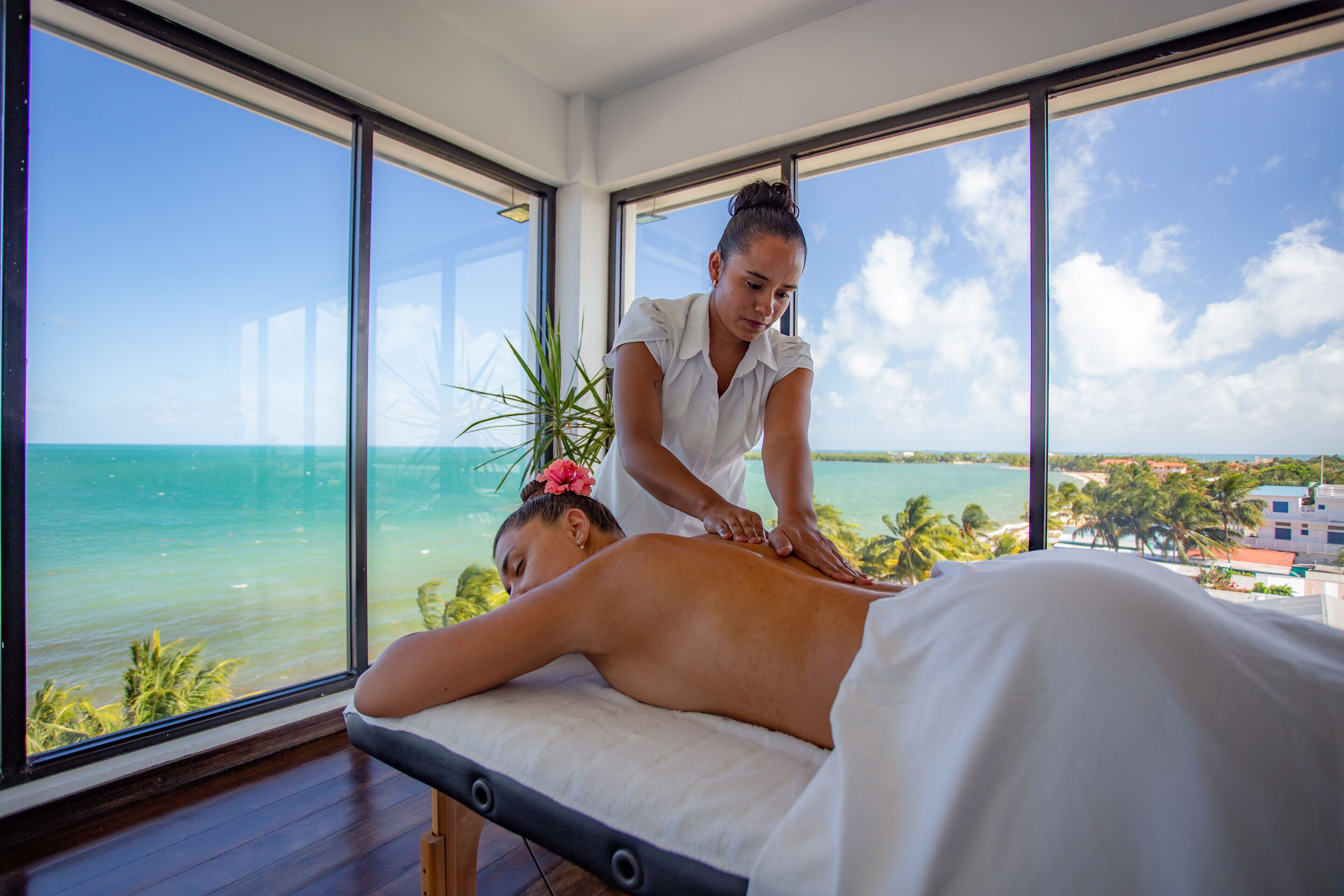 couples treatment room(s), hot stone massages, deep-tissue massages