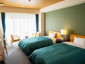 Chambre avec lits jumeaux