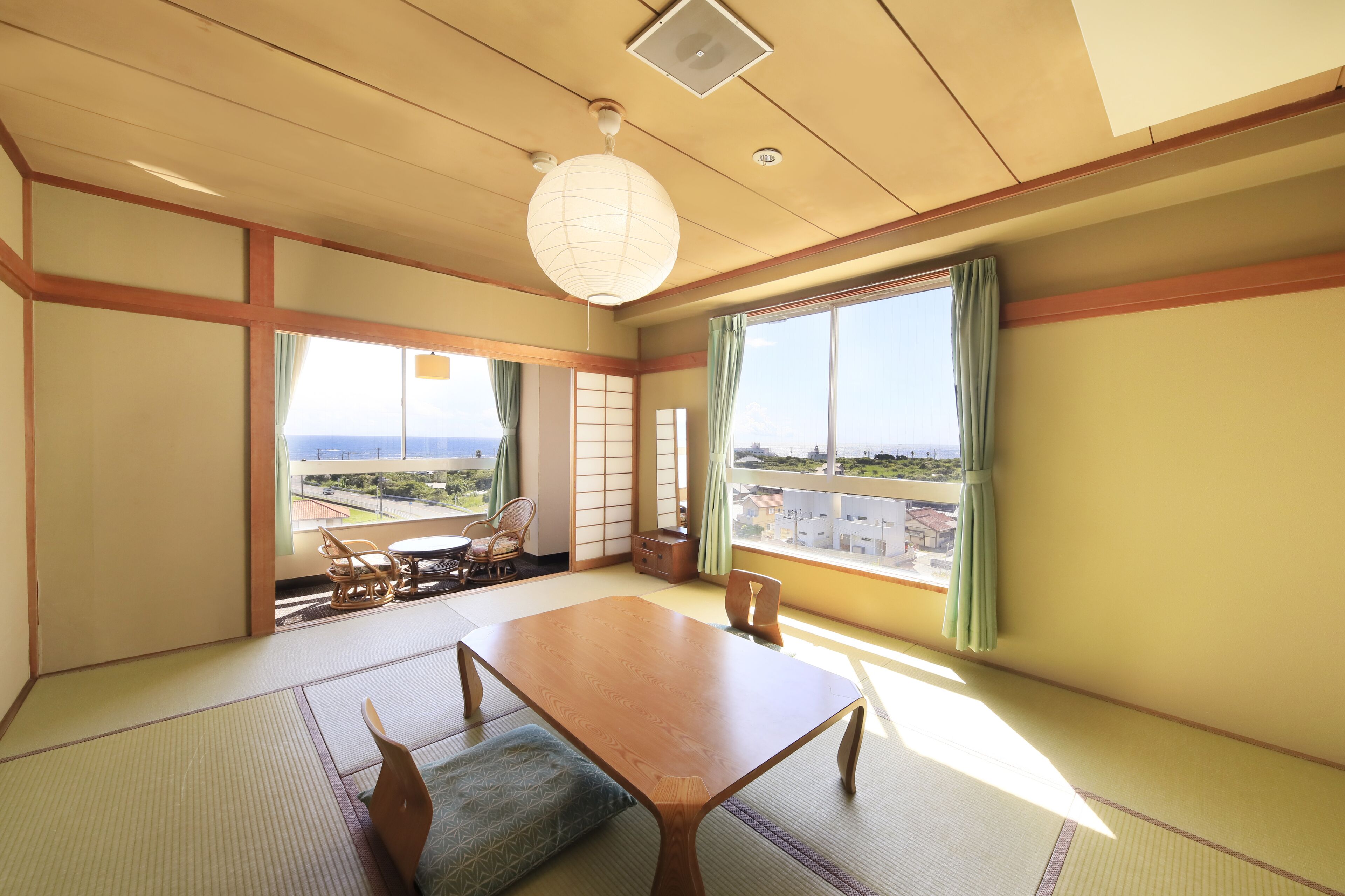Habitación tradicional, para no fumadores, vista al océano (Japanese Style, 17 sqm) | Wifi gratis y ropa de cama 