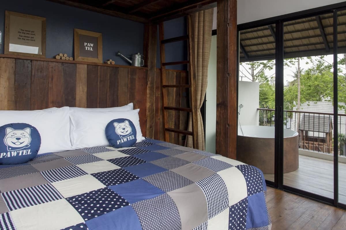 Paw's Executive | Minibar, Zimmersafe, Schreibtisch, Verdunkelungsvorhänge