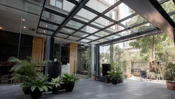 Entrada de la propiedad