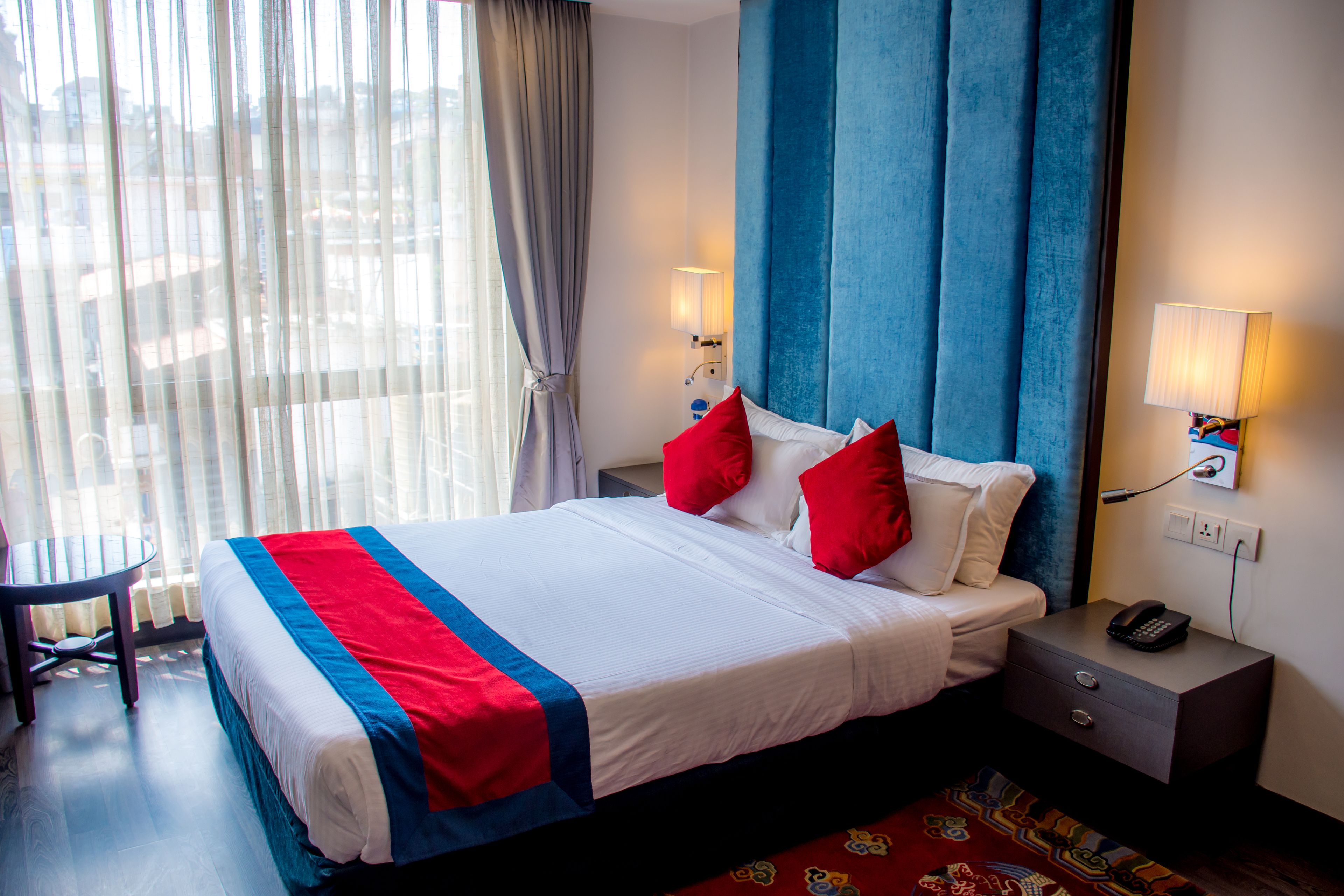 superior room, 1 queen bed, city view | 1 bedroom, premium bedding, minibar, in-room safe