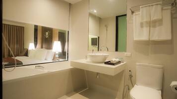 Doccia, set di cortesia gratuito, asciugacapelli, accappatoio