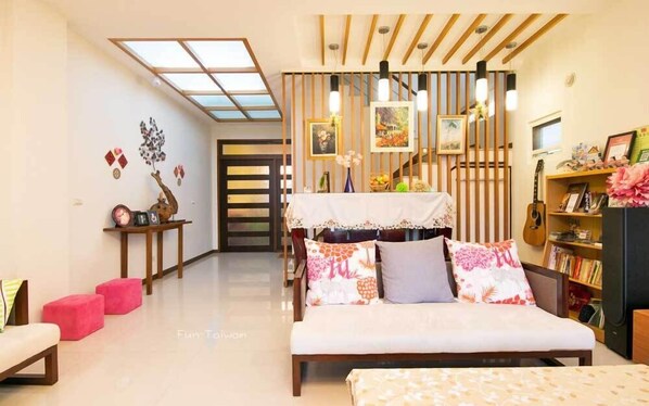 Sala de estar en el lobby