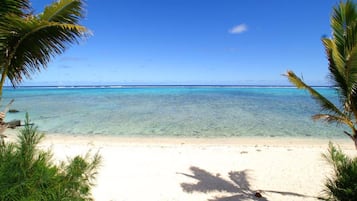 On the beach, snorkelling, kayaking