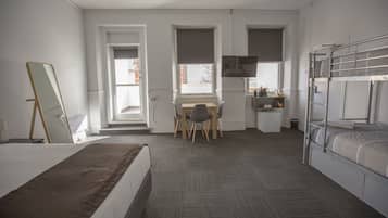 Familie studio, Meerdere bedden (Studio 1) | Gratis wifi, beddengoed