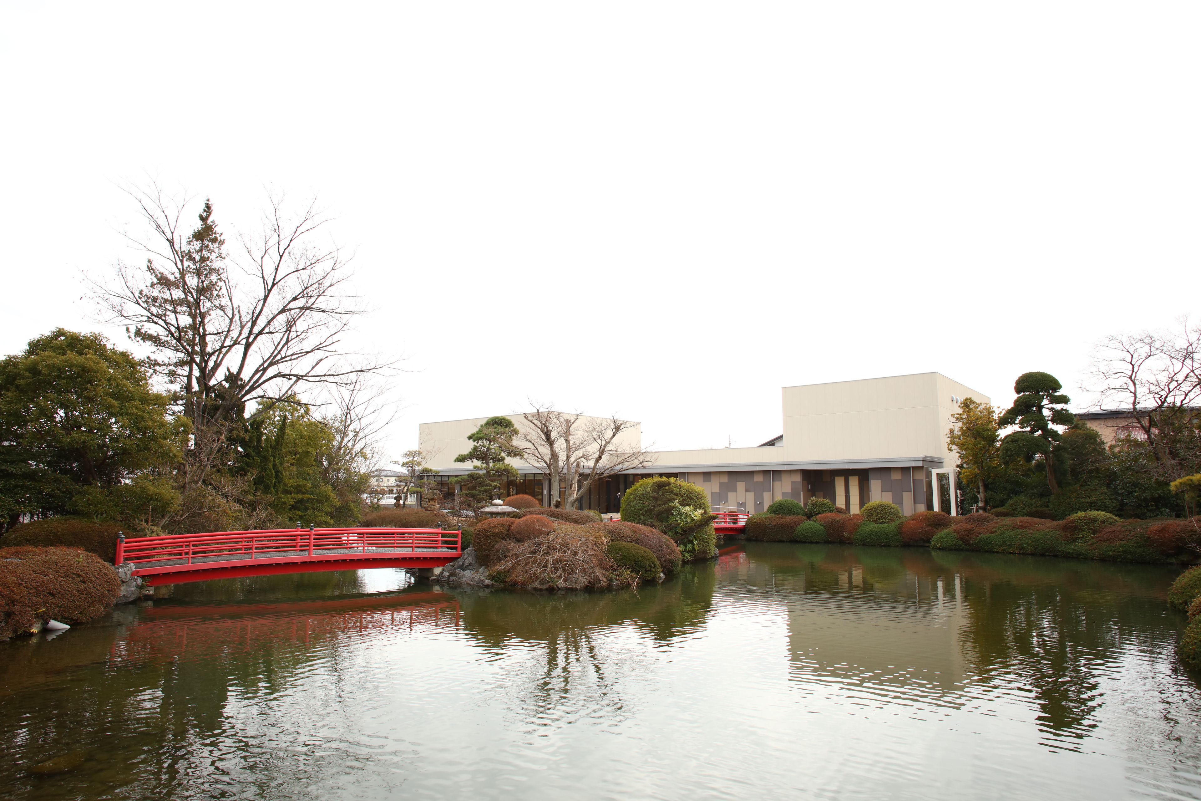 outdoor wedding area