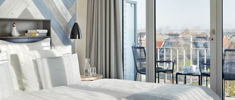 Perle Suite ohne Meerblick, auch für Familien | 1 Schlafzimmer, Allergikerbettwaren, Zimmersafe, schallisolierte Zimmer