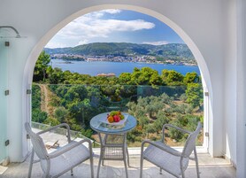 Superior Double Room, Sea View | Terrace/patio