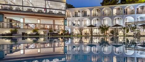 Façade de l’hébergement