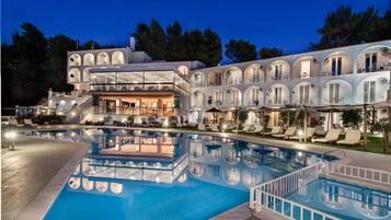 Fassade der Unterkunft