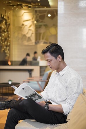 Khu tiếp khách ở sảnh