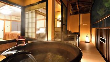 Phòng 2 giường đơn kiểu Nhật, không hút thuốc (Sora, Open-Air Bath, Nagiwagyu Kaise) | Minibar, két bảo mật tại phòng, phòng cách âm