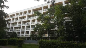 Majoituspaikan julkisivu