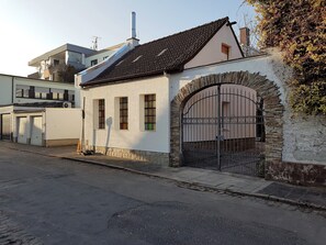 Façade de l’hébergement