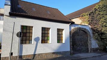 Fassade der Unterkunft