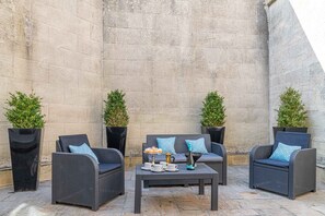 Apartamento superluxo, banheiro privativo (Patio) | Fachada