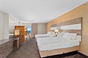 Room, Non Smoking, Oceanfront | Desk, blackout drapes, iron/ironing board, free WiFi - Americana Motor Inn (Ocean City)