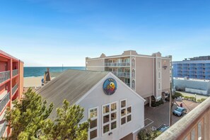 Economy Room, 1 Queen Bed | Balcony view - Americana Motor Inn (Ocean City)