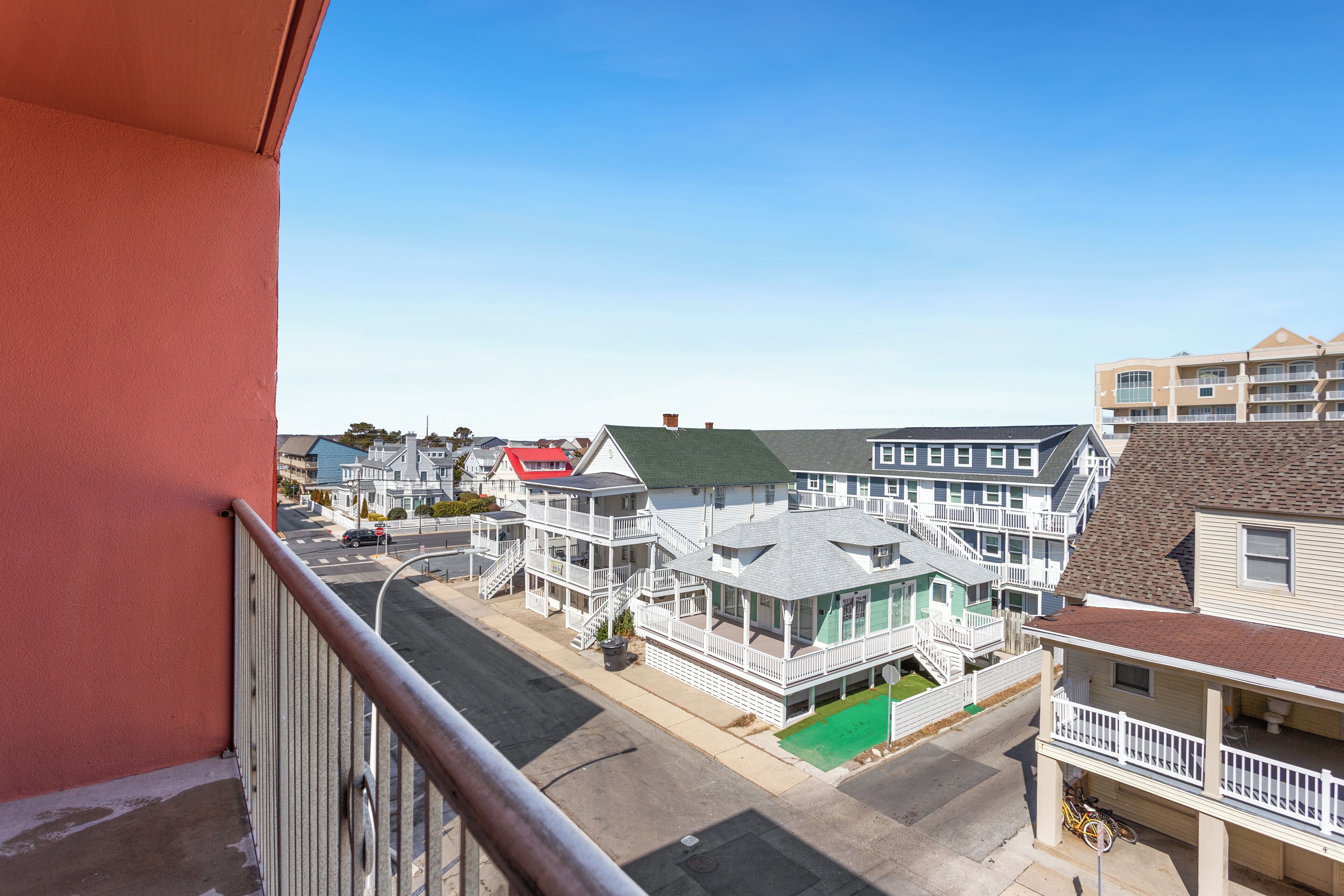 deluxe room, 2 queen beds, non smoking (side ocean view) | balcony view