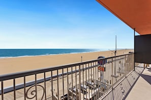 Room, Non Smoking, Oceanfront | Balcony view - Americana Motor Inn (Ocean City)